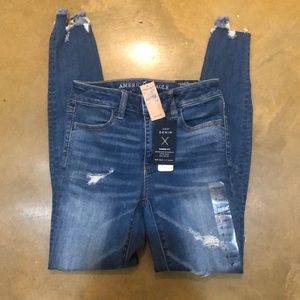 nwt american eagle high rise jeggings